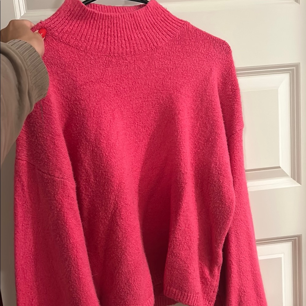 LINE & DOT PINK SWEATER